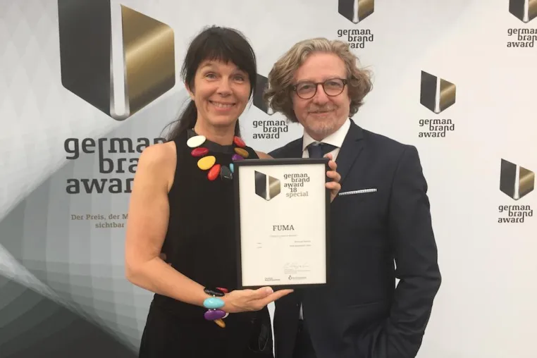 FUMA erhält zum dritten Mal den German Brand Award Bild: FUMA erhält zum dritten Mal den German Brand Award