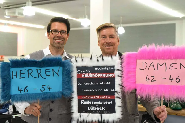 Bild: Expansion: schuhplus eröffnet Pop-up-Store in Stockelsdorf bei Lübeck