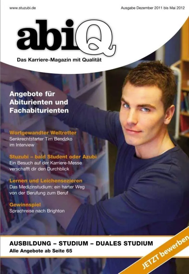 abiQ - Das Karrieremagazin für Abiturienten und Fachabiturienten
