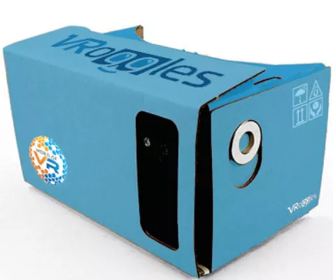 Bild: VRoggles - die individualisierbare Virtual Reality Brille von ´World of VR´ wird auf der CeBit vorgestellt