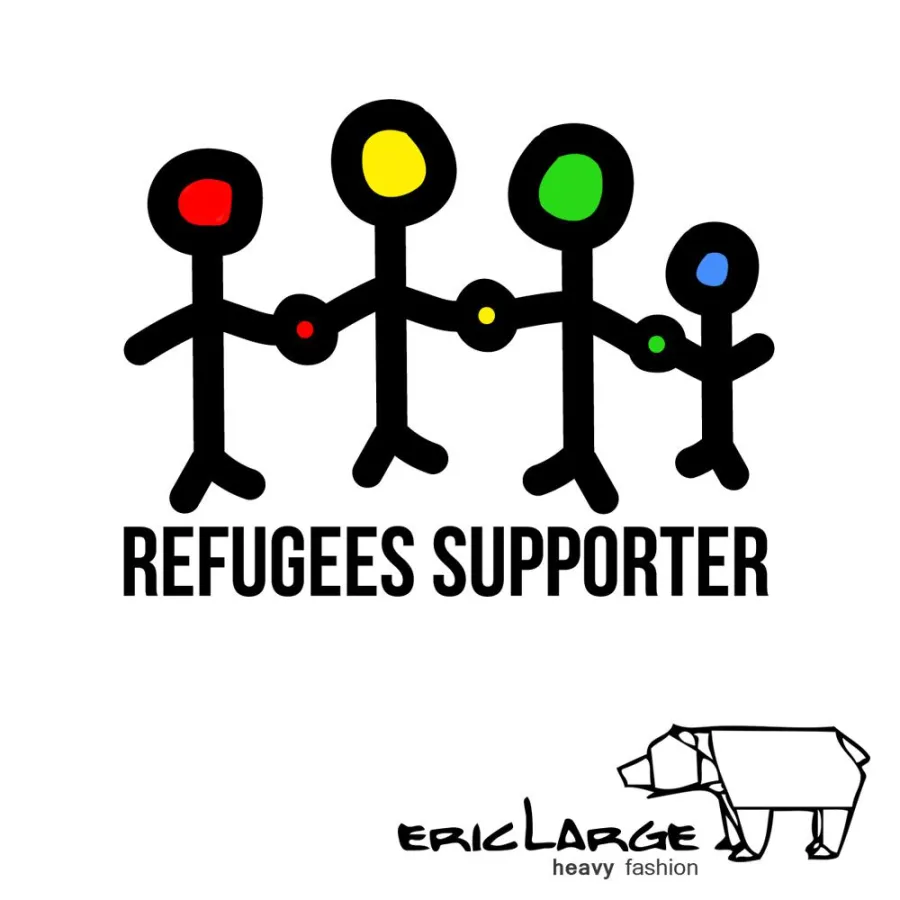 Eric Large Refugee Supporter