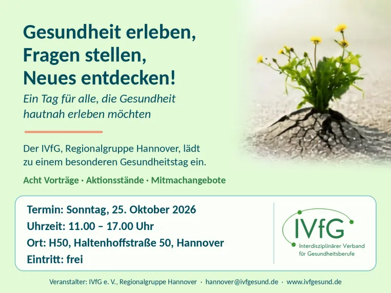 Gesundheitstag - Gesundheit erleben, Fragen stellen, Neues entdecken! Bild: Gesundheitstag - Gesundheit erleben, Fragen stellen, Neues entdecken!
