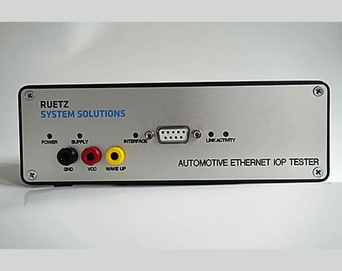 IOP-Tester von RUETZ SYSTEM SOLUTIONS prüft Steuergeräte auf Interoperabilität