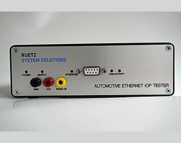 Bild: IOP-Tester für Ethernet-Steuergeräte