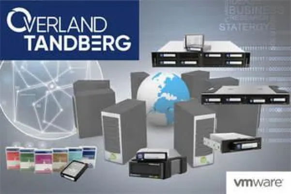 Bild: Overland-Tandberg RDX-Systeme erfolgreich von VMware getestet