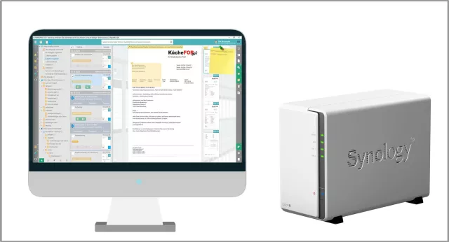 Perfekte Kombination – NAS von Synology and Dokumentenmanagement System PaperOffice Bild: Perfekte Kombination – NAS von Synology and Dokumentenmanagement System PaperOffice
