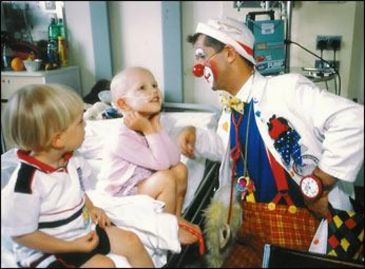 Clown-Doktoren im Hadassah Medical Center