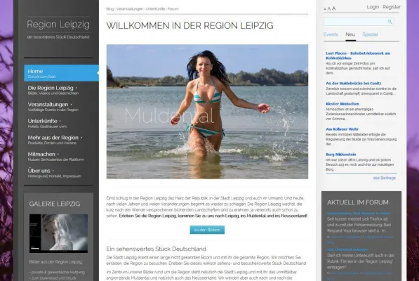 Bild: Projekt region-leipzig.com erfolgreich gestartet