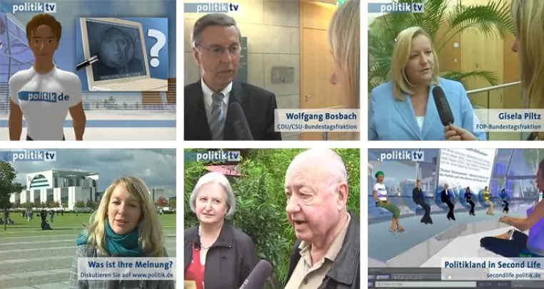 Bild: politik.de startet Politik TV: Pro und Contra zu Schäubles Online-Durchsuchungen