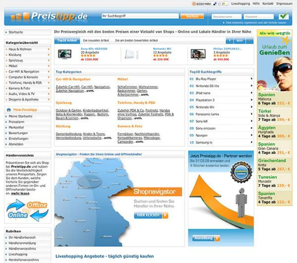 Preistipp.de - Ihr Preisvergleich