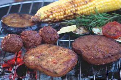 Es wird veg-an-gegrillt! Bild: Es wird veg-an-gegrillt!