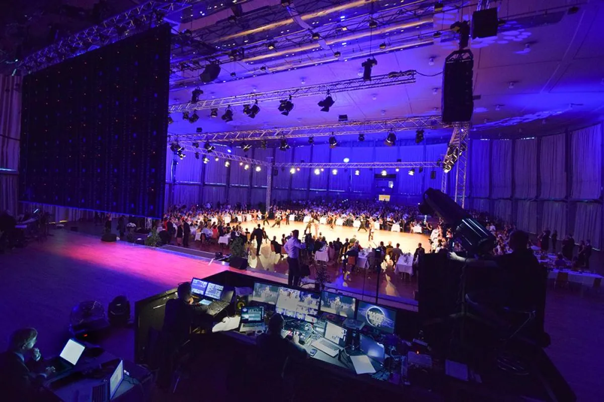Veranstaltungstechnik für den Magic Ball in der Schwarzwaldhalle Karlsruhe