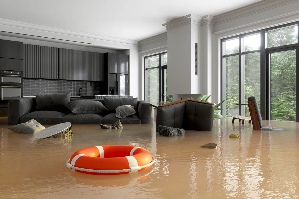 Das Schwimmbad im Wohnzimmer besser vermeiden! (© MiBB)