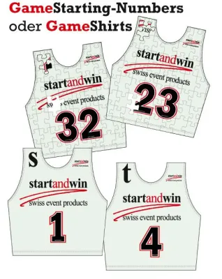 Bild: Spiel und Spass mit GameStarting-Numbers und GameShirt