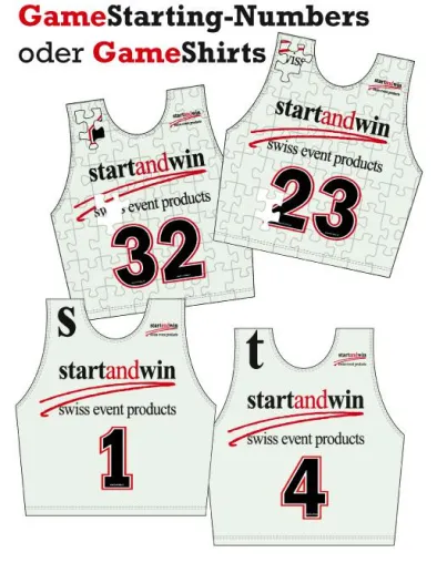 Spiel und Spass mit GameStarting-Numbers und GameShirt Bild: Spiel und Spass mit GameStarting-Numbers und GameShirt