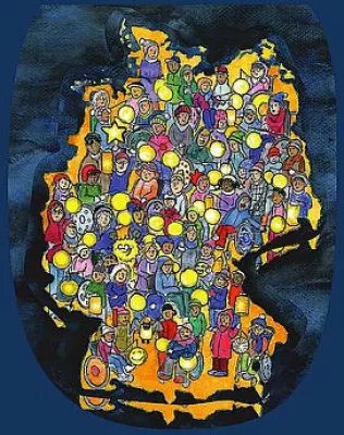 Bild: 1. Lichtermeer Düsseldorf