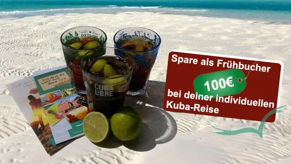 Kuba Individuell entdecken und als Frühbucher bei „Entdeck die Welt“ 100 € sparen Bild: Kuba Individuell entdecken und als Frühbucher bei „Entdeck die Welt“ 100 € sparen