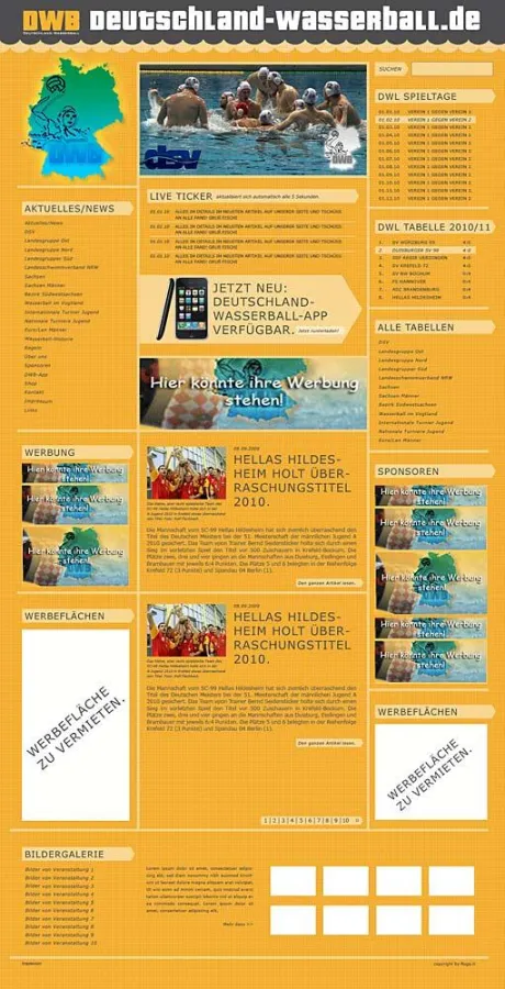 neuer Internetauftritt in Wordpress