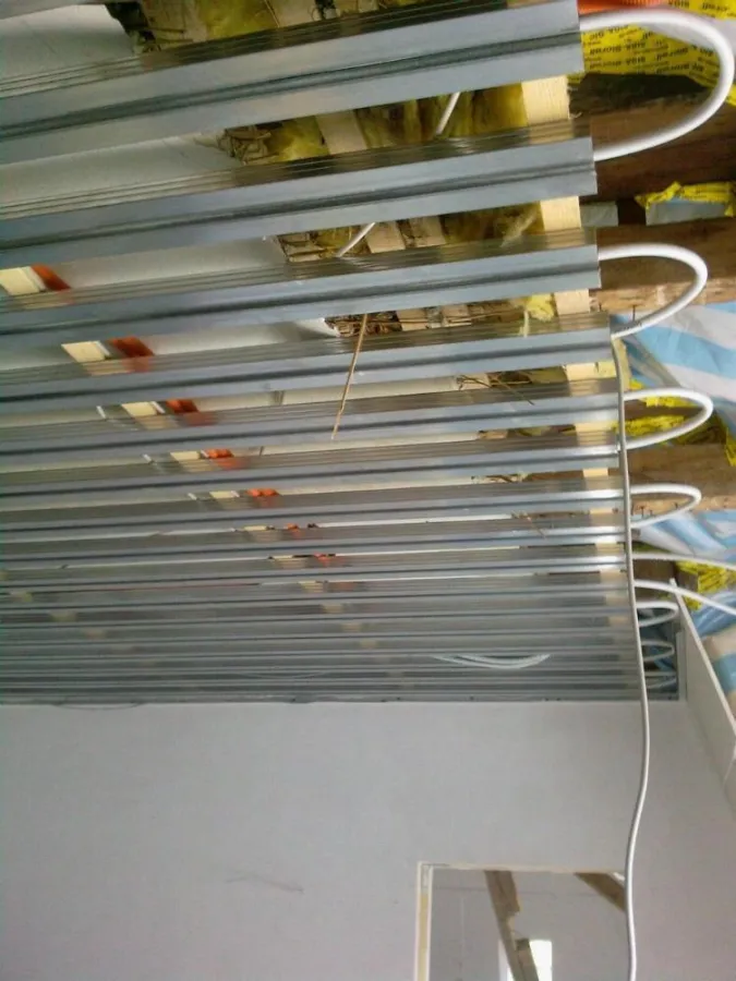 KLIMATOP - Heizdecke und Kühldecke in einer Altbausanierung eingesetzt.