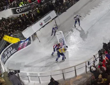 Bild: Eiskalte Action mit Wacker Neuson