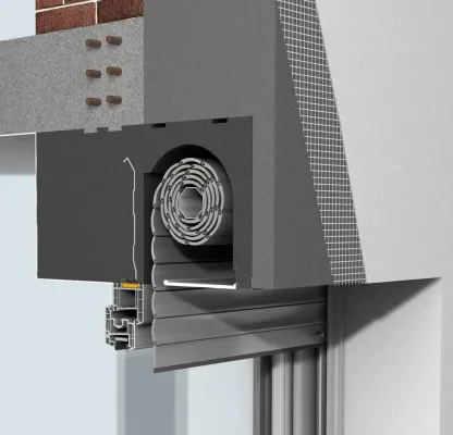 Beck+Heun präsentiert erste Rollladenkasten-Serie aus Neopor® Bild: Beck+Heun präsentiert erste Rollladenkasten-Serie aus Neopor®