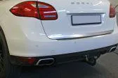 Bild: vertikal abnehmbare Anhängerkupplung für den Porsche Cayenne bei www.ahk-preisbrecher.de mit Video