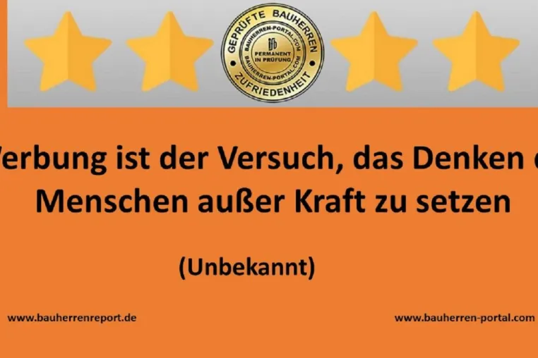 Erfolgsfaktor Bauqualität für die Neukundenakquisition im Haus- und Wohnungsbau Bild: Erfolgsfaktor Bauqualität für die Neukundenakquisition im Haus- und Wohnungsbau