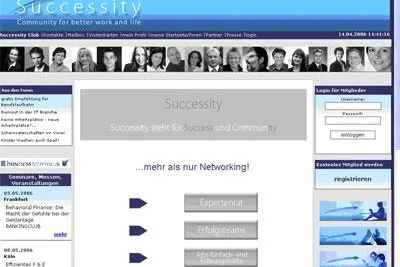 Bauen Sie Ihr eigenes Netzwerk unter dem Dach von Successity.de Bild: Bauen Sie Ihr eigenes Netzwerk unter dem Dach von Successity.de