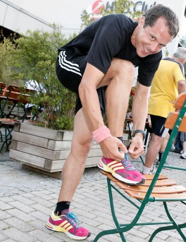Training mit Profis und Promis, beim kostenlosen Lauftreff der HVB Betriebskrankenkasse für Jedermann