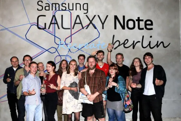 Bild: Cheil Germany setzt bei Kampagne für Samsung Galaxy Note auf High Engagement.