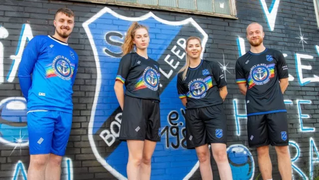 CPM Europa GmbH verzichtet beim SV Borussia Leer auf Trikotwerbung zugunsten der Solidarität Bild: CPM Europa GmbH verzichtet beim SV Borussia Leer auf Trikotwerbung zugunsten der Solidarität