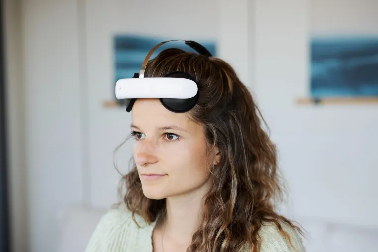 Bild: Depressionen selbst behandeln: Schwedische Wissenschaftler entwickeln Headset zur Hirnstimulation