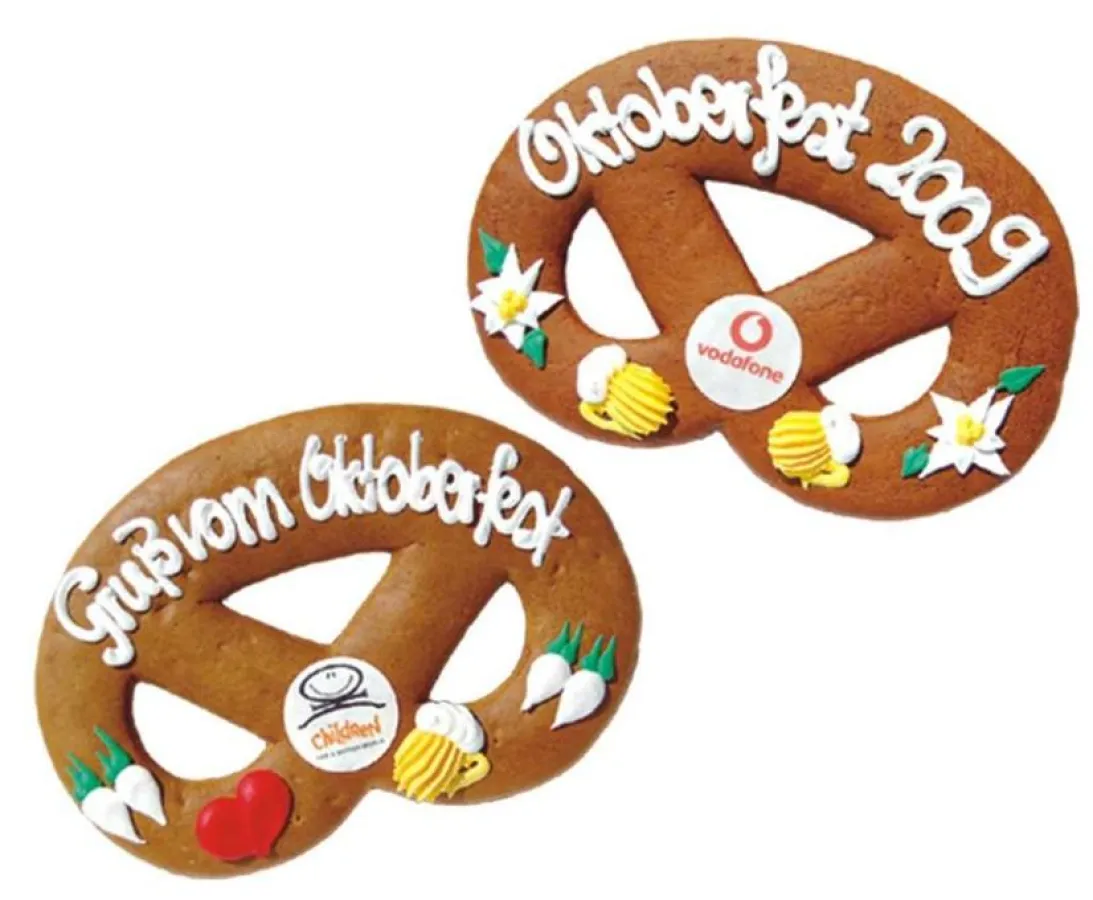 Lebkuchenbrezen -  Neuheit auf der Wiesn 2009
