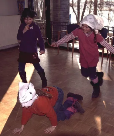 Bild: Max und Moritz zu Besuch in der Seniorenresidenz