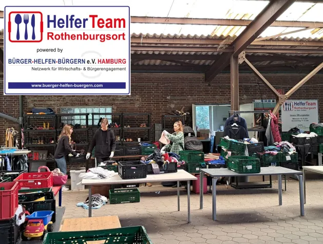 HelferTeam Rothenburgsort: unermüdliches Engagement gegen Armut in Hamburg Bild: HelferTeam Rothenburgsort: unermüdliches Engagement gegen Armut in Hamburg