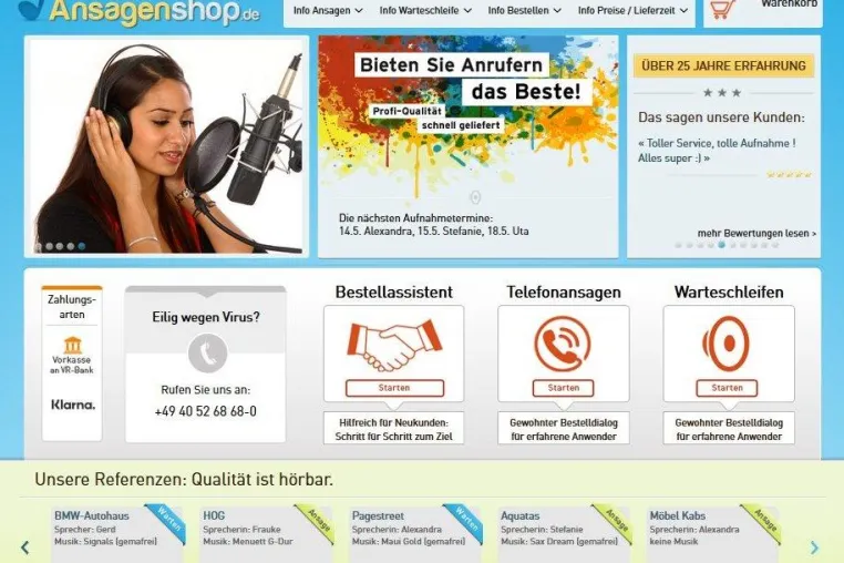 Inspiration für die eigene Telefonwarteschleife – 200 Beispiele online Bild: Inspiration für die eigene Telefonwarteschleife – 200 Beispiele online