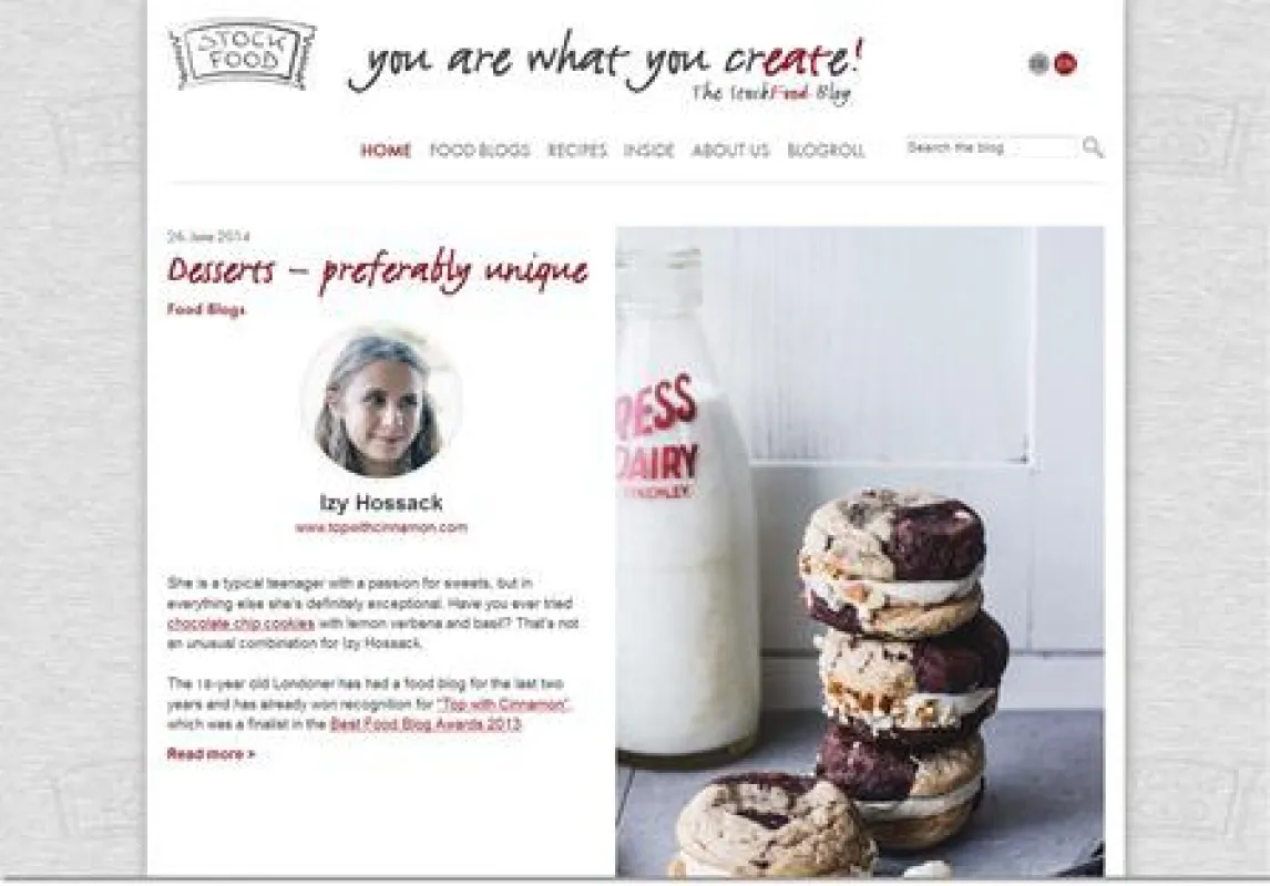 StockFoods neuer Food-Blog: 