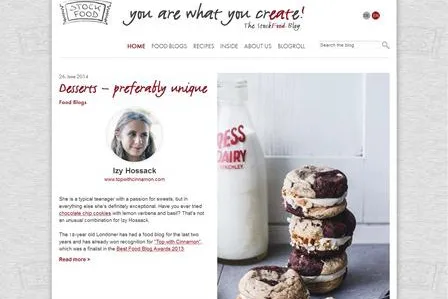 Bild: StockFood launcht Food-Blog „you are what you crEATe“