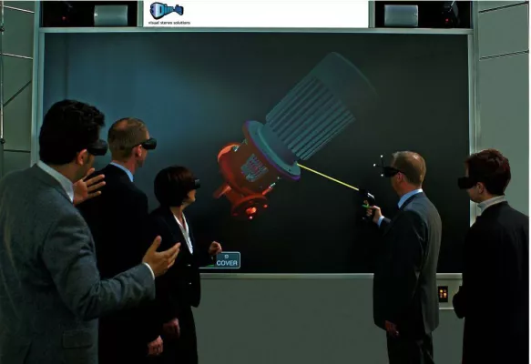 Bild: VISENSO und 3Dims kooperieren erfolgreich bei der Realisierung innovativer Virtual Reality-Anwendung für Wilo