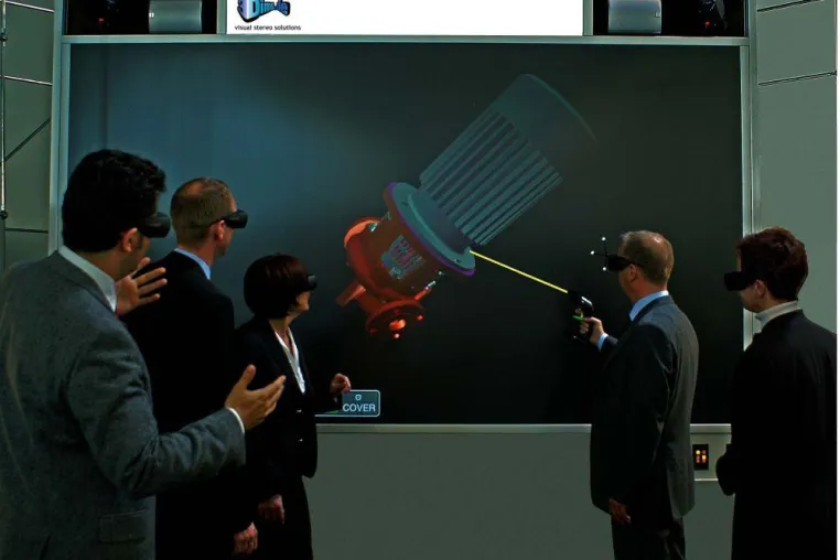 Bild: VISENSO und 3Dims kooperieren erfolgreich bei der Realisierung innovativer Virtual Reality-Anwendung für Wilo