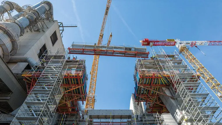 Bild: Komplexer Industriebau in nur 8 Monaten Rohbauzeit