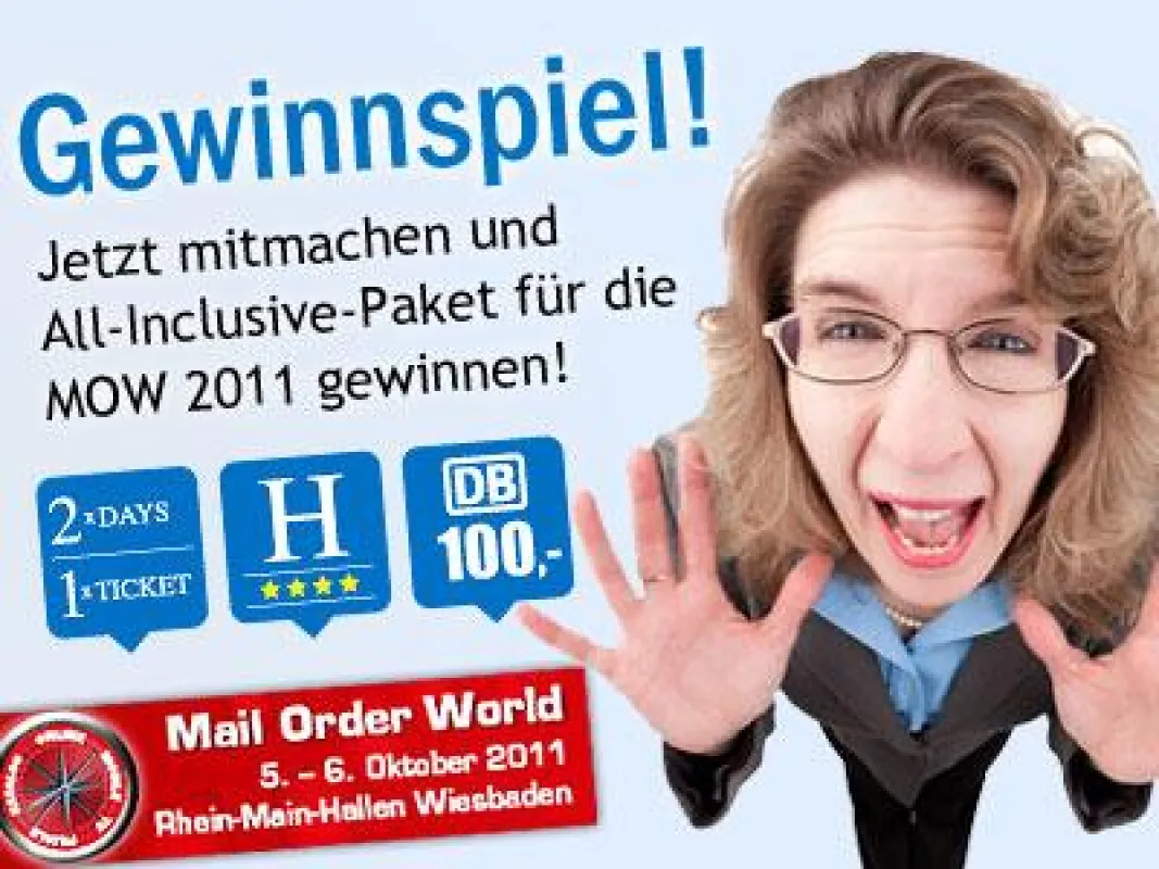 Votum media Gewinnspiel zur Mail Order World 2011