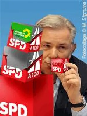Bild: Demonstration vor dem Landesparteitag der Berliner SPD am Montag, 21.11.2011 um 16:30 Uhr (update)