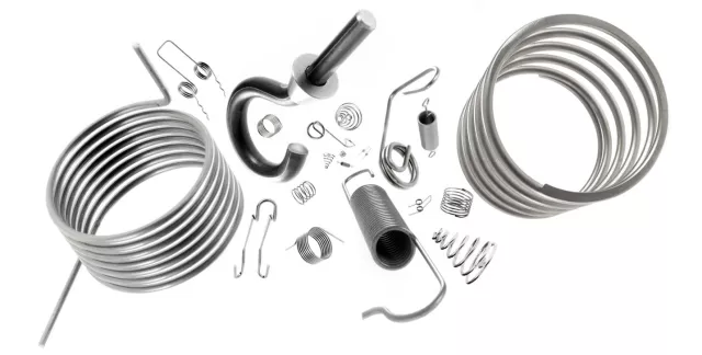 Bild: Metallfedern aus dem Katalog oder individuell