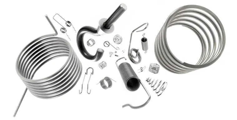 Bild: Metallfedern aus dem Katalog oder individuell