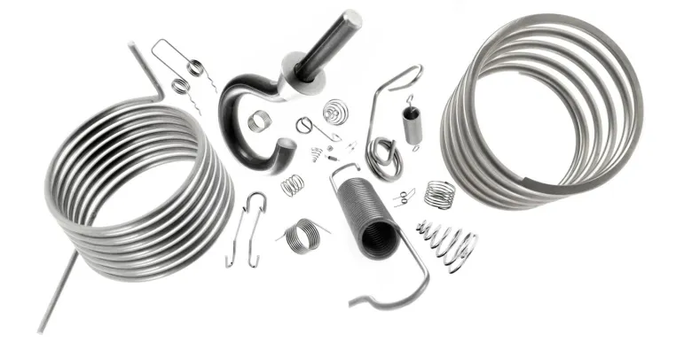 Bild: Metallfedern aus dem Katalog oder individuell