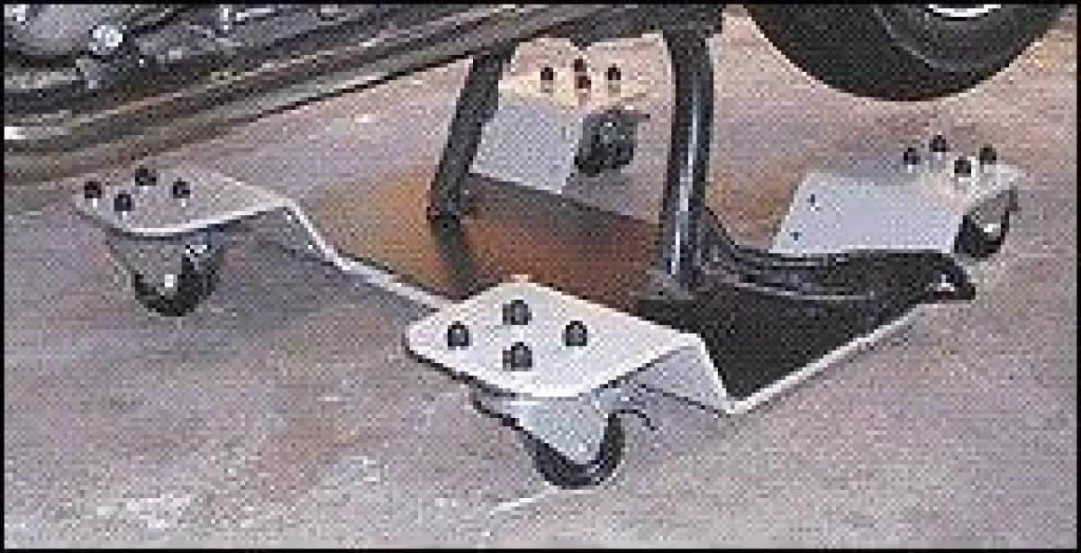 MotoMove Motorrad rangieren. Rangierhilfen für Motorräder mit Hauptständer, Seitenständer oder ohne Ständer. Rangiersysteme.