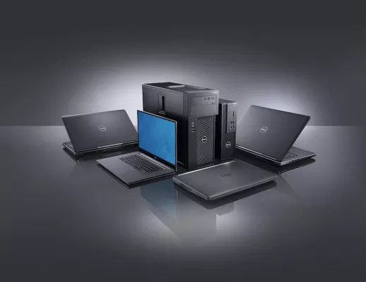Bild: Neue Dell Precision Workstations bieten mehr Mobilität und höchste Leistung