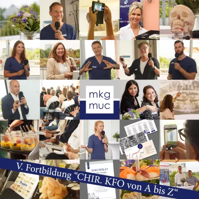 5. Fortbildungsveranstaltung `Chirurg. KFO von A bis Z´ der mkg-muc wieder ausgebucht Bild: 5. Fortbildungsveranstaltung `Chirurg. KFO von A bis Z´ der mkg-muc wieder ausgebucht