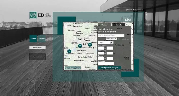 Bild: EB REAL ESTATE launcht modernes Immobilienportal